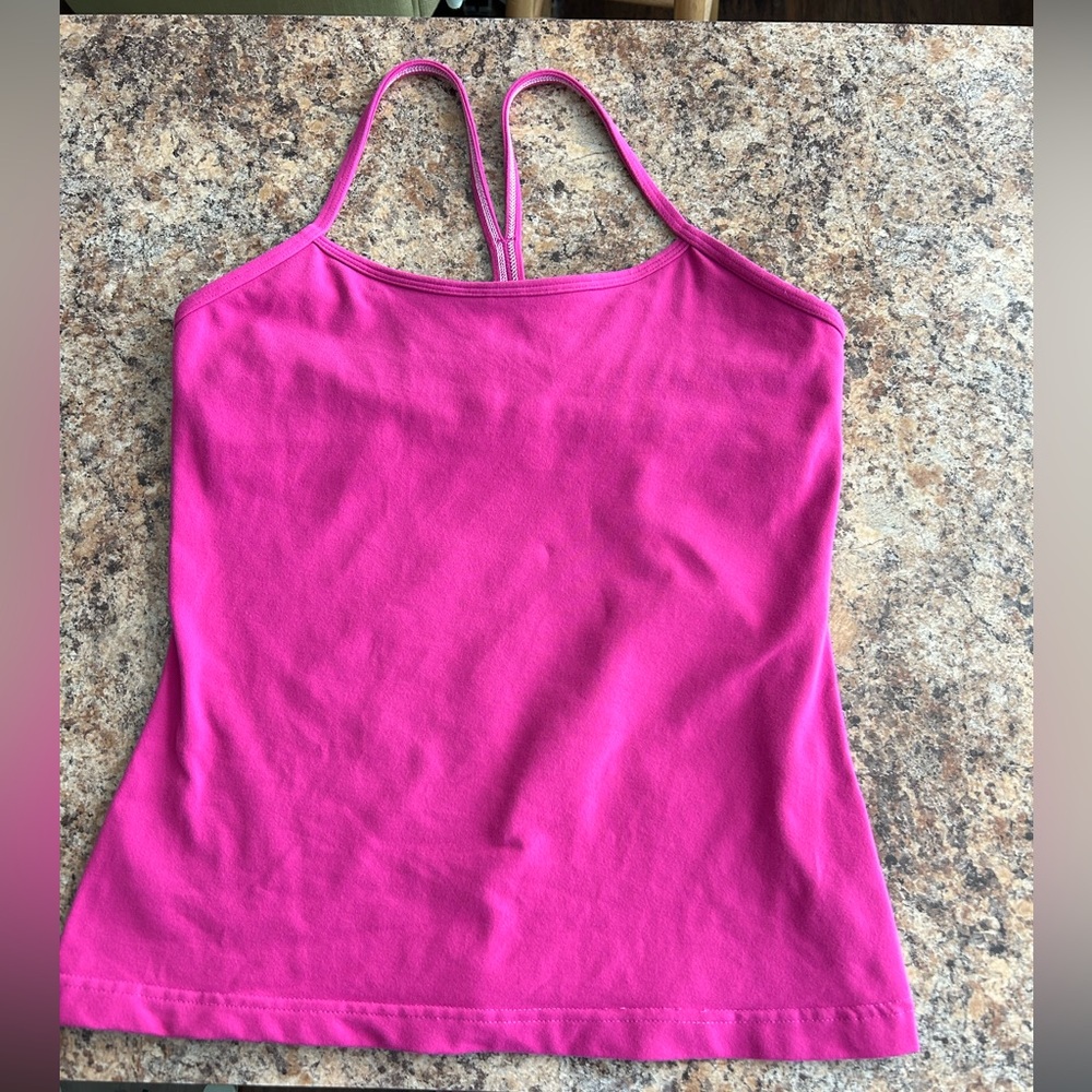 Lululemon Power Y Workout Top. Size 8